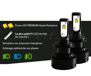 Kit Ampoules LED H7 PHILIPS Ultinon Pro9100 5800K +350%