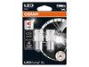 P21W Red LED bulbs Osram LEDriving® SL - BA15s