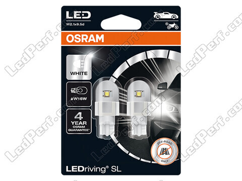 LED bulbs W16W Osram LEDriving® SL White 6000K - W2.1x9.5d