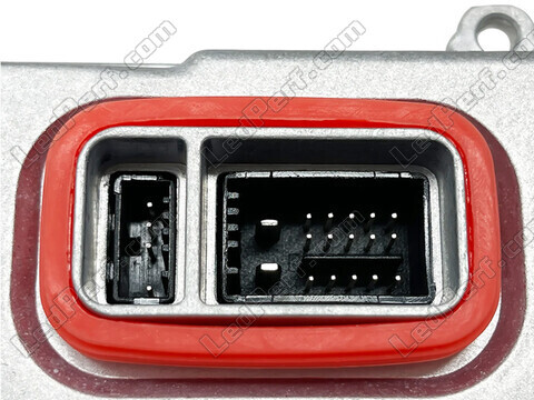 Zoom on the connector of the Xenon ballast for Audi A3 8P