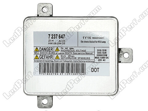 Front view of the Xenon ballast for BMW Serie 5 (F10 F11)