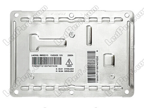 Front view of the Xenon ballast for Citroen C5 I