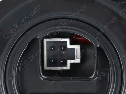 Zoom on the connector of the Xenon ballast for Honda FR-V