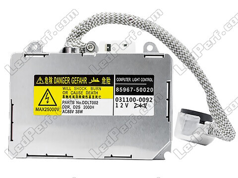 Front view of the Xenon ballast for Lexus RX II