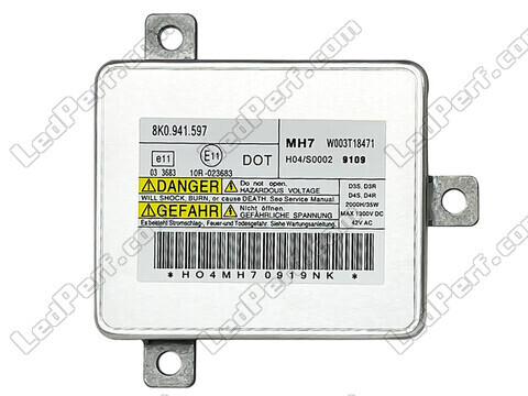 Front view of the Xenon ballast for Skoda Superb 3T