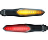 Dynamic LED turn signals 3 in 1 for Aprilia Pegaso Strada Trail 650