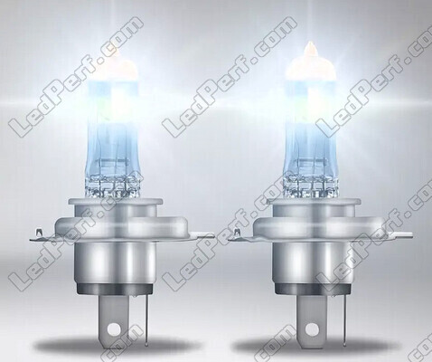 white lighting from the H4 OSRAM Night Breaker® 220 bulbs - 64193NB220-2HB