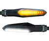 Dynamic LED turn signals + Daytime Running Light for Derbi GPR 125 (2004 - 2009)