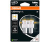 PY21W amber LED bulbs Osram LEDriving® SL - BAU15s