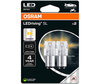 P21/5W amber LED bulbs Osram LEDriving® SL - BAY15d